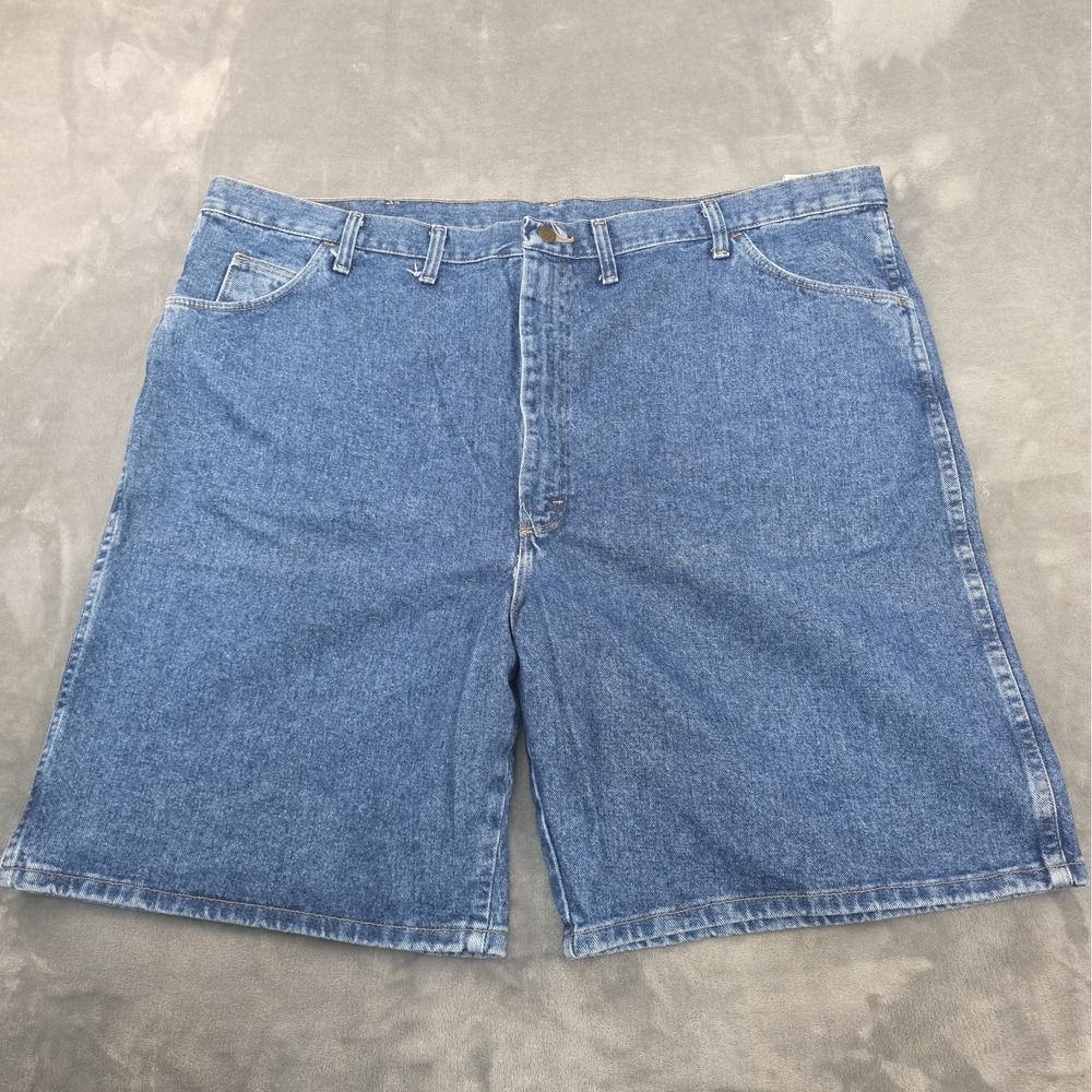Wrangler Jean Shorts Men's 48 Medium Blue Wash NWT 606W1DH